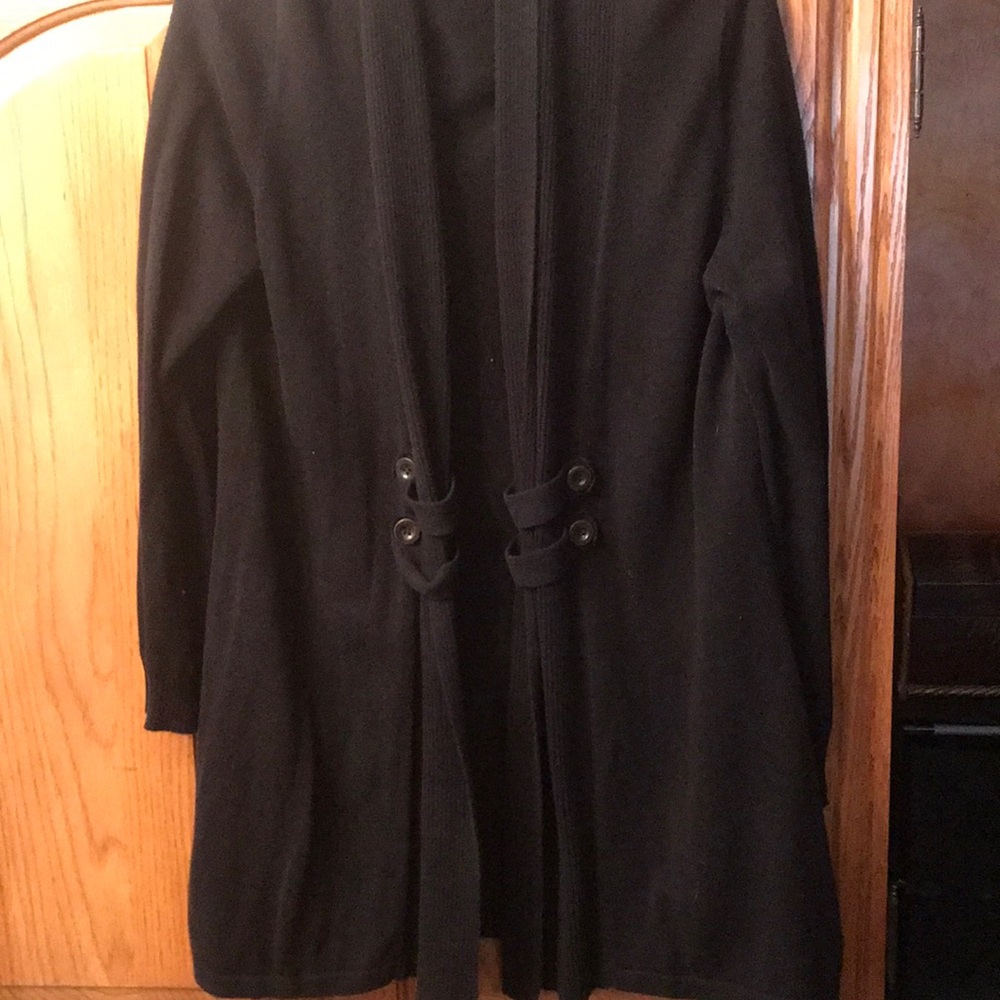 Ladies black cardigan